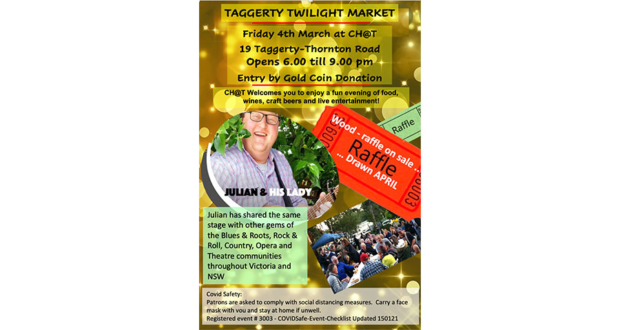Taggerty Twilight Market March 2022