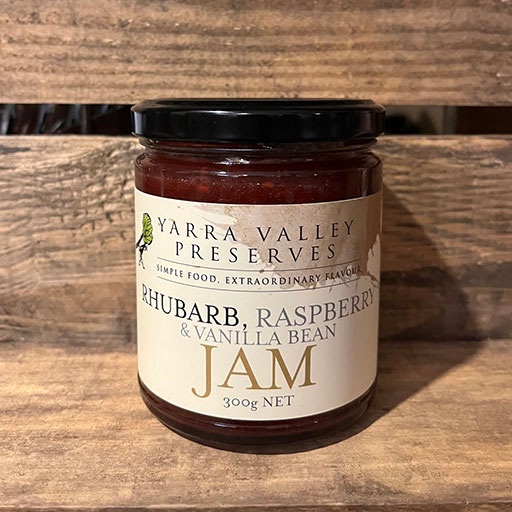 Yarra Valley Preserves Rhubarb and Raspberry Jam - Grant St Grocer Produce